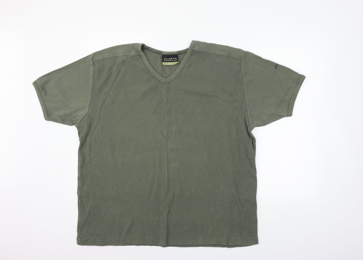Atlantic Terrain Mens Green T-Shirt Size XL