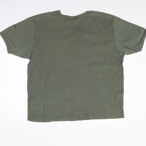 Atlantic Terrain Mens Green    T-Shirt Size XL