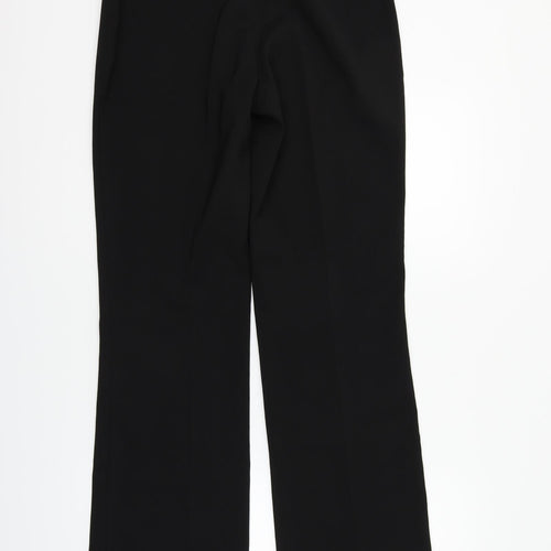 Preworn Womens Black   Trousers  Size 12 L31 in