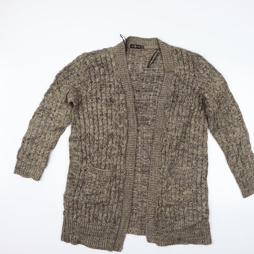 Pure Moda Womens Brown   Cardigan Jumper Size L