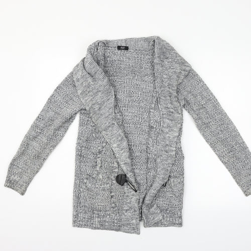 F&F Womens Grey   Cardigan Jumper Size 8