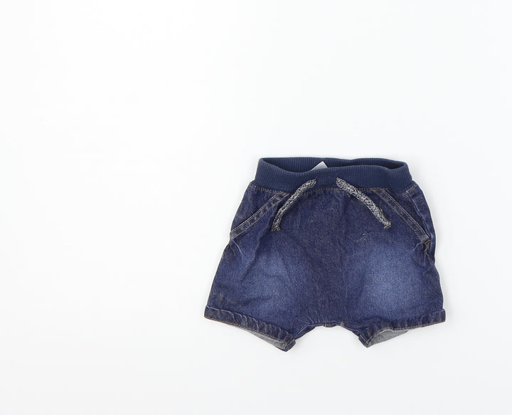 George Boys Blue Cropped Jeans Size 0-3 Months