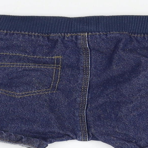 George Boys Blue   Cropped Jeans Size 0-3 Months
