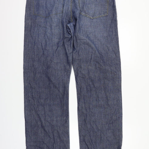 Caterpillar Mens Blue   Straight Jeans Size 36 in L32 in