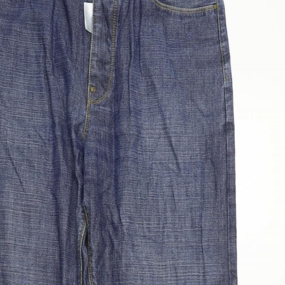 Caterpillar Mens Blue   Straight Jeans Size 36 in L32 in