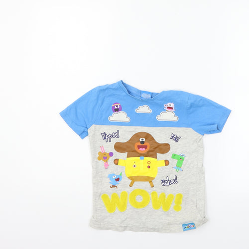 Hey Duggee Boys Blue    T-Shirt Size 5-6 Years