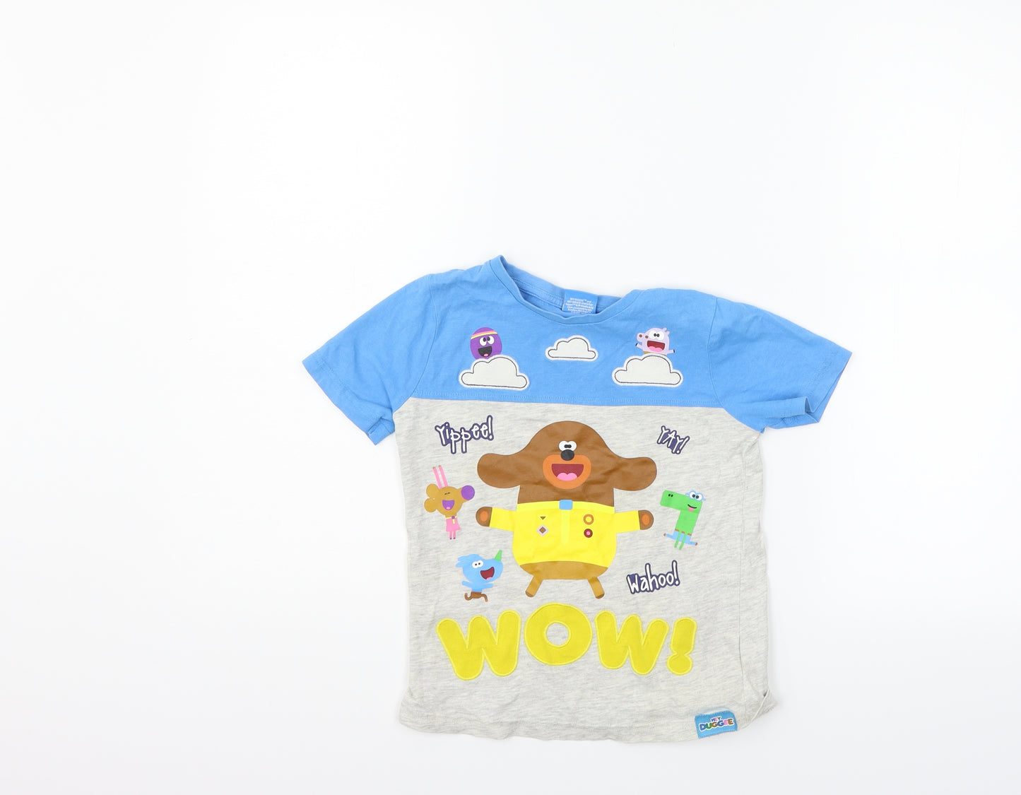Hey Duggee Boys Blue    T-Shirt Size 5-6 Years