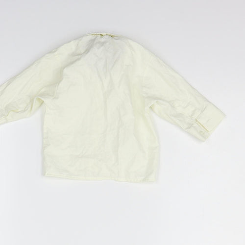 vikaki Boys White   Basic Button-Up Size 3-6 Months