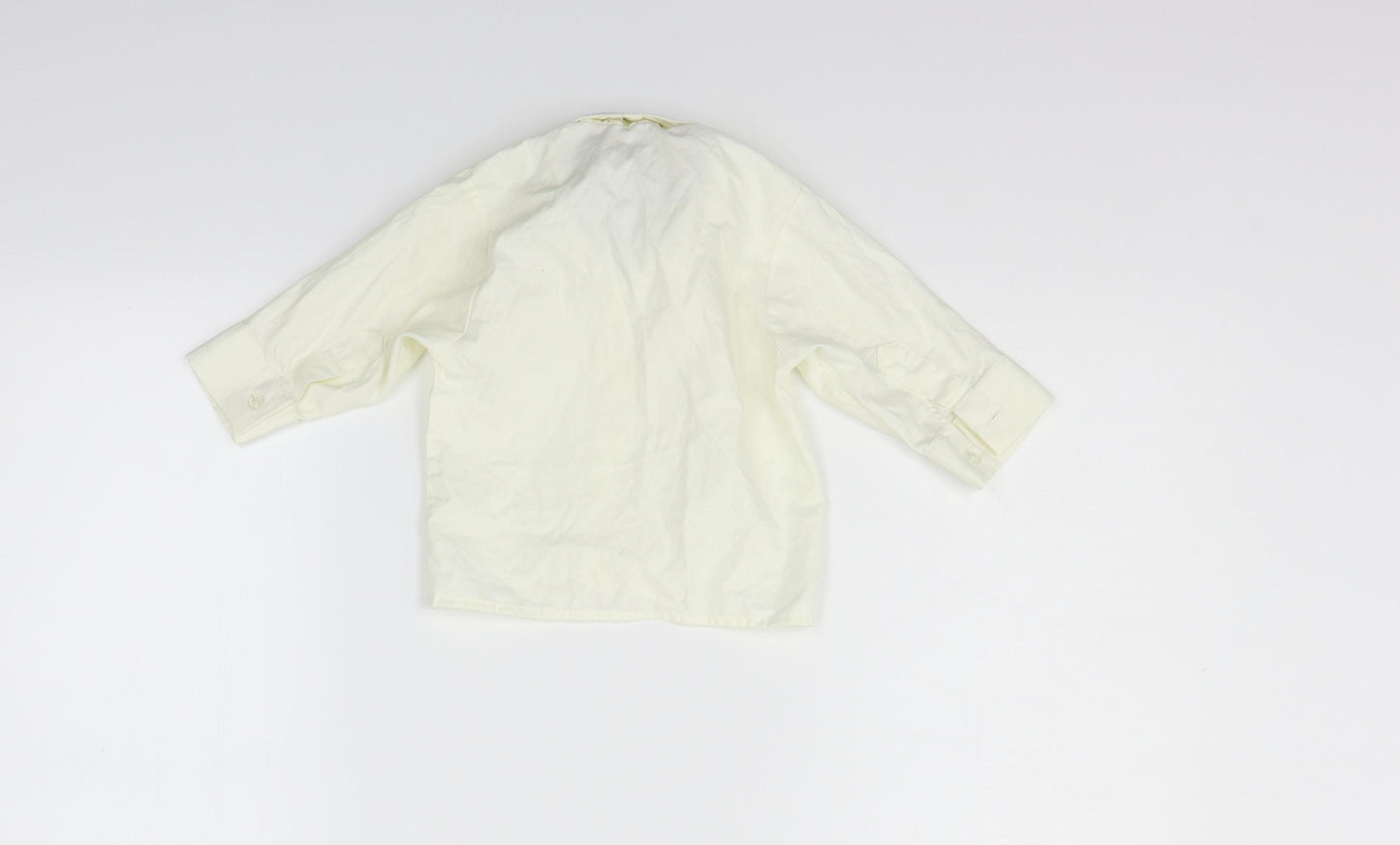 vikaki Boys White   Basic Button-Up Size 3-6 Months
