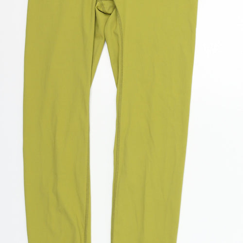 Preworn Womens Green    Leggings Size S L26 in - Elastic Waist Band