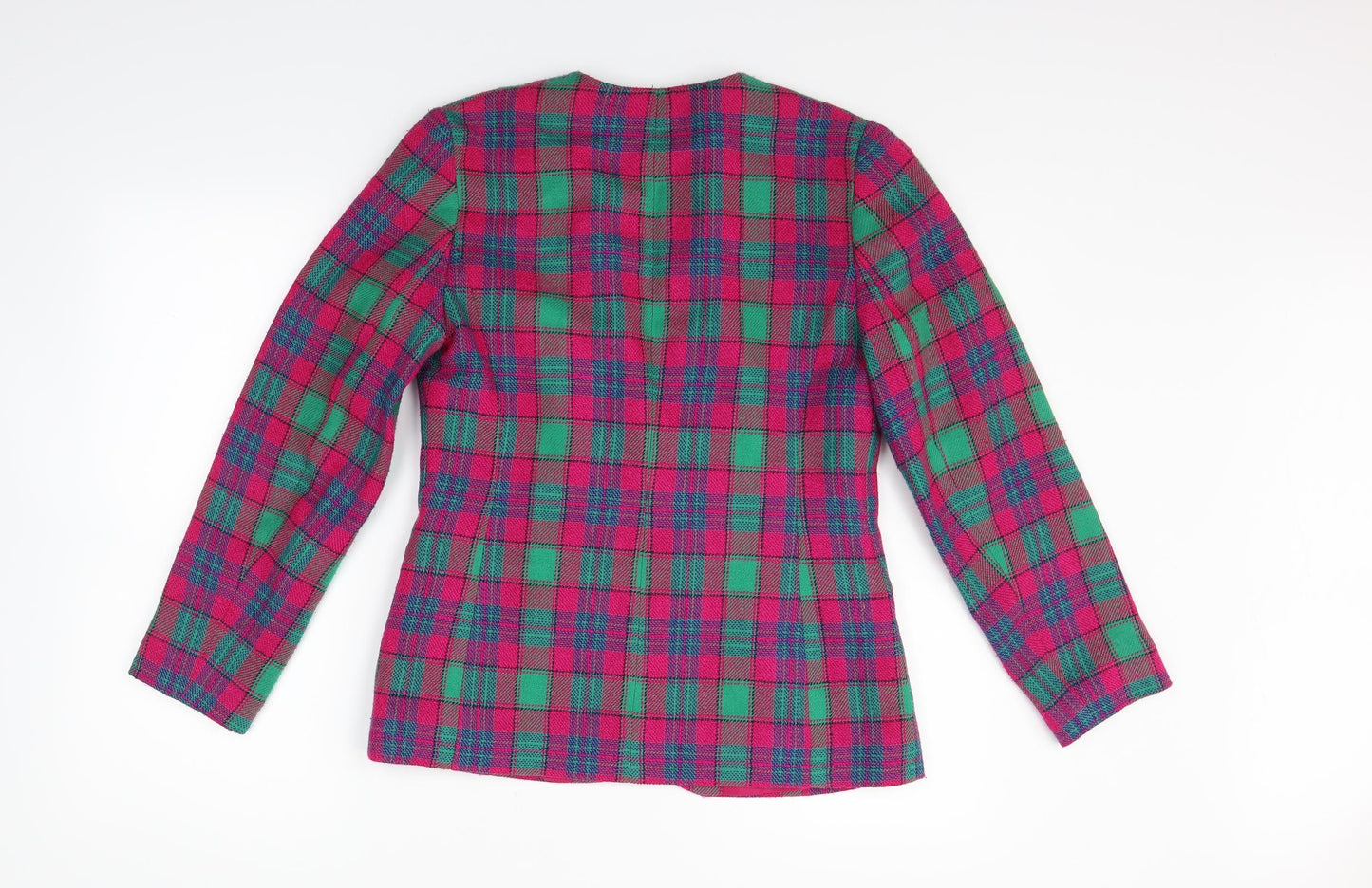 Hamels Womens Pink Check  Jacket  Size 10