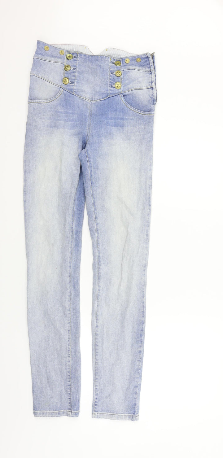 grf denim Womens Blue   Straight Jeans Size 8 L31 in