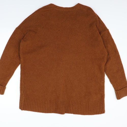 Papaya Womens Brown   Cardigan Jumper Size L