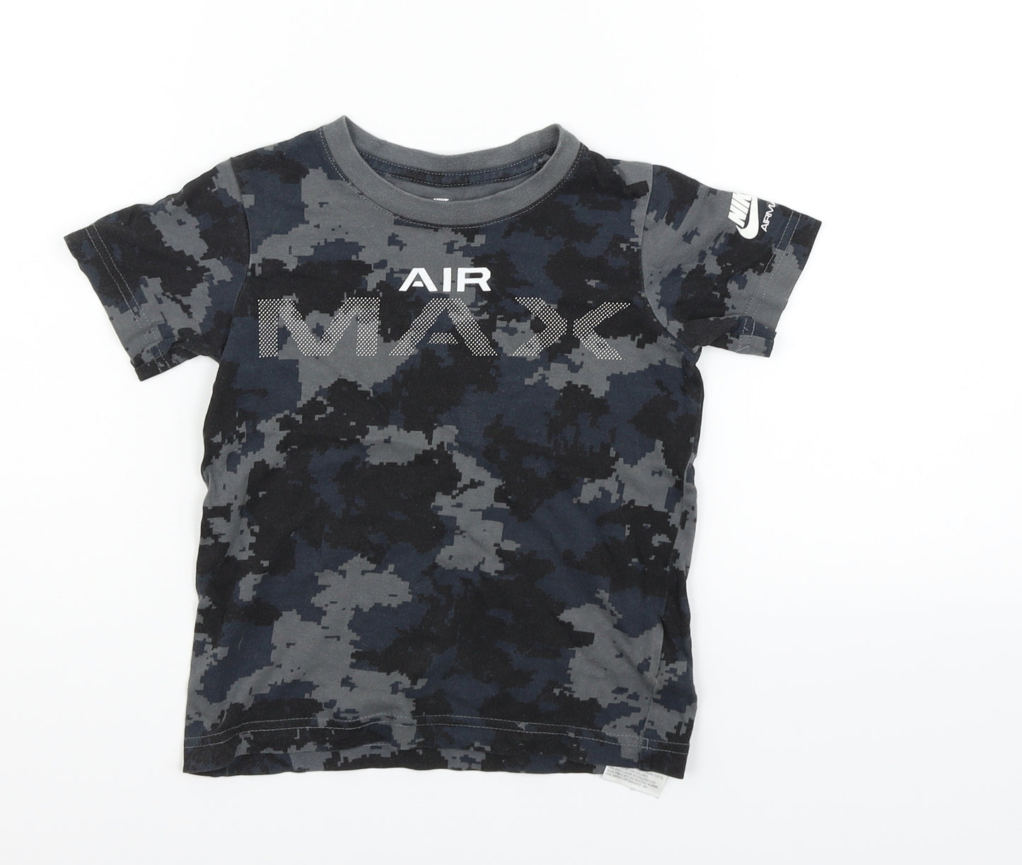 Nike Girls Grey   Basic T-Shirt Size 3-4 Years