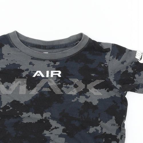 Nike Girls Grey   Basic T-Shirt Size 3-4 Years