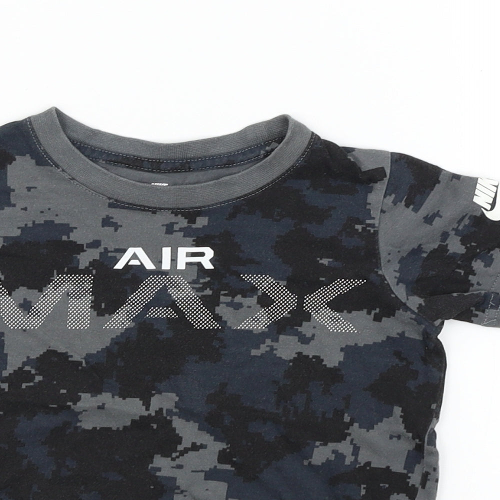 Nike Girls Grey   Basic T-Shirt Size 3-4 Years