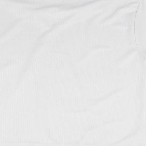 shotbowl Womens White   Basic Polo Size 2XL