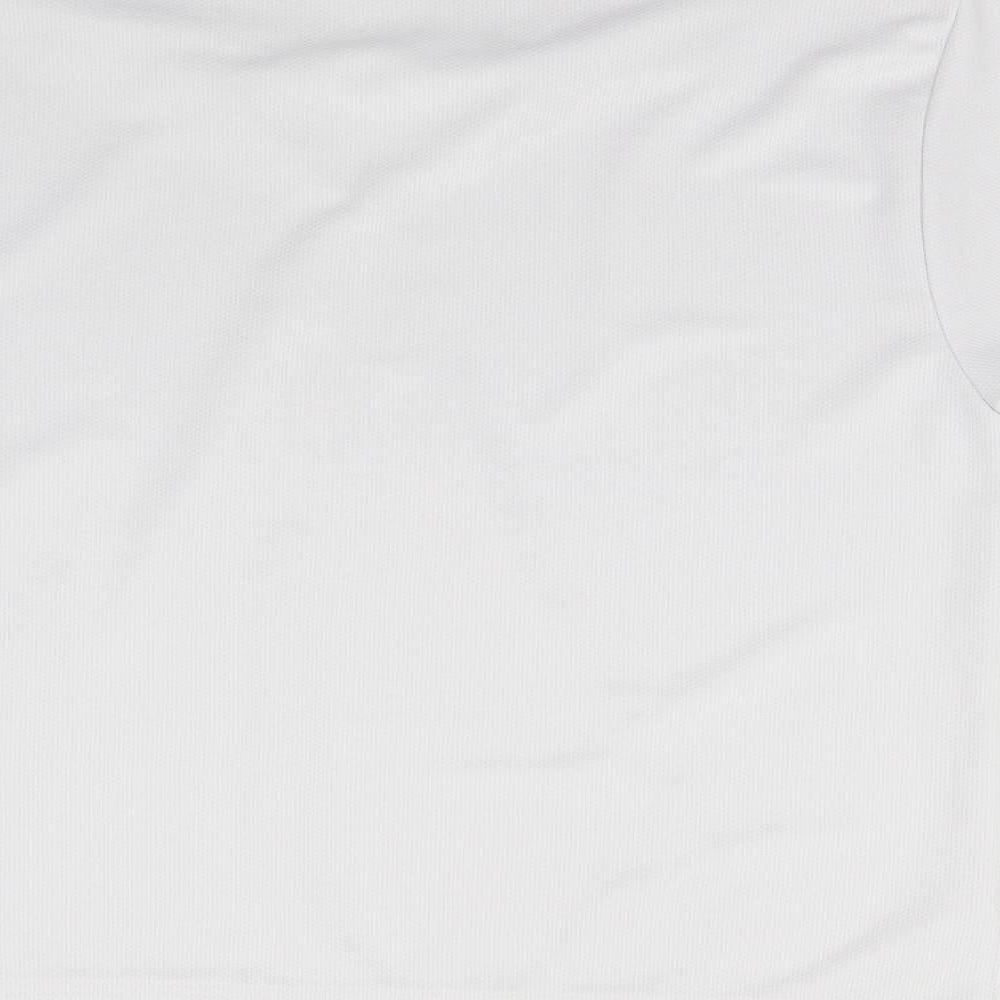 shotbowl Womens White   Basic Polo Size 2XL