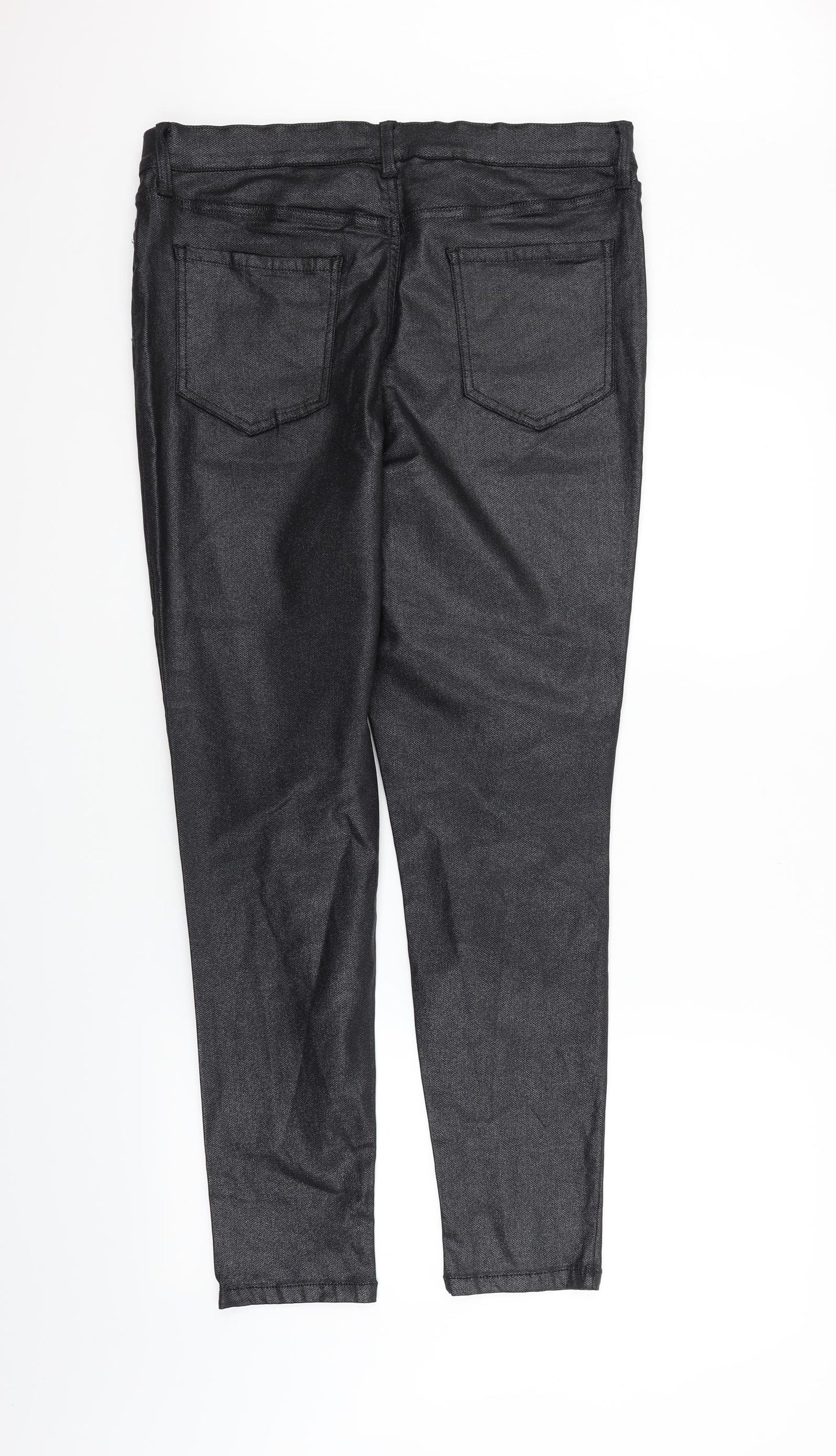 F&F Womens Black   Trousers  Size 18 L28 in
