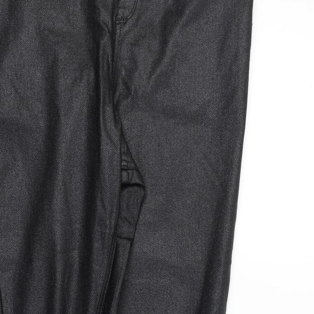 F&F Womens Black   Trousers  Size 18 L28 in