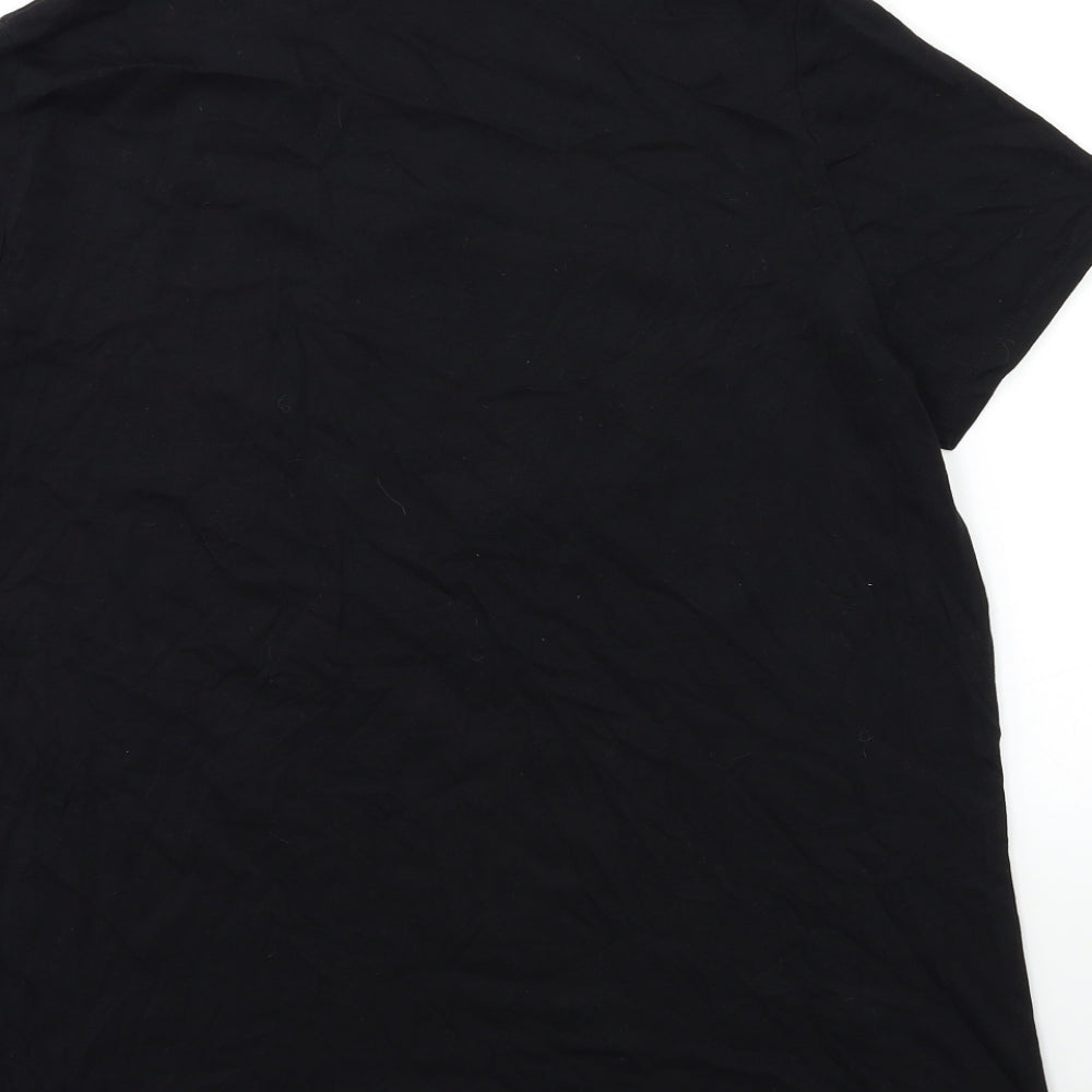 New Look Womens Black   Basic T-Shirt Size 14