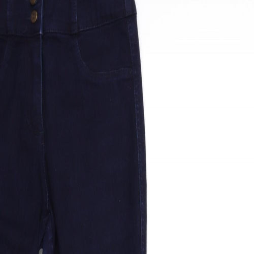 Preworn Womens Blue  Denim Skinny Jeans Size 28 in L28 in