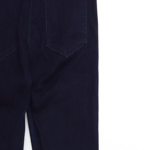 Preworn Womens Blue  Denim Skinny Jeans Size 28 in L28 in
