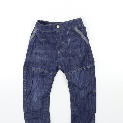 George Baby Blue  Denim Jogger Jeans Size 18-24 Months