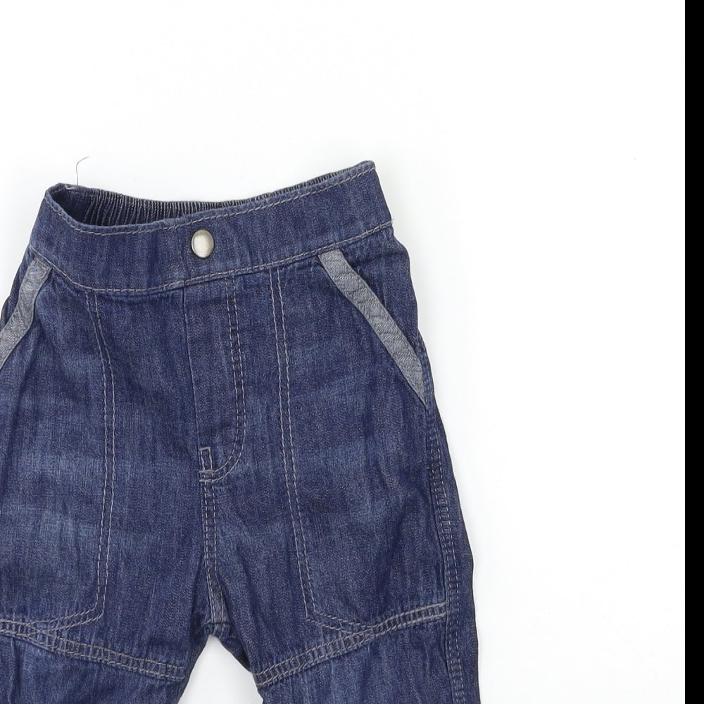George Baby Blue  Denim Jogger Jeans Size 18-24 Months