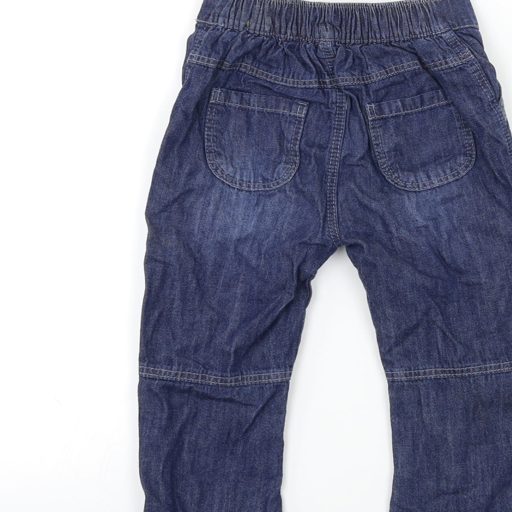 George Baby Blue  Denim Jogger Jeans Size 18-24 Months
