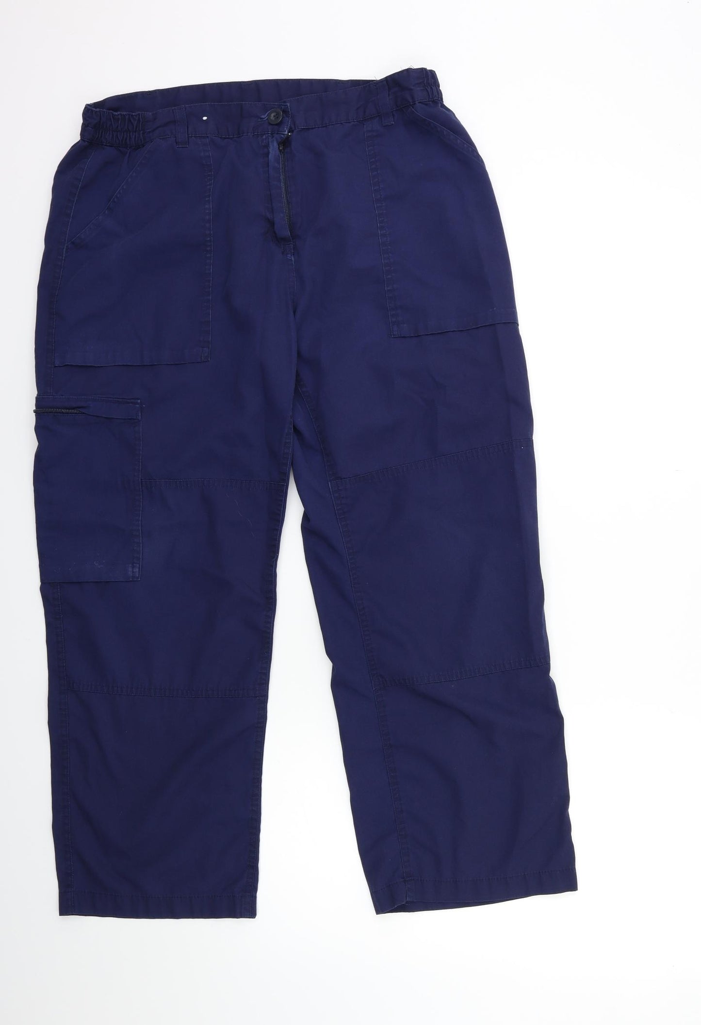 Regatta Womens Blue   Cargo Trousers Size 30 in L25 in