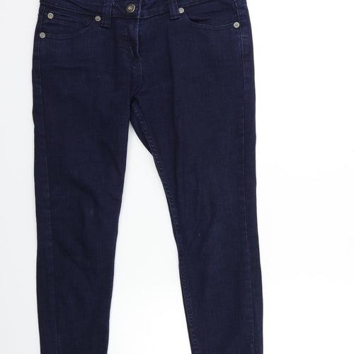 Denim & Co. Womens Blue  Denim Skinny Jeans Size 12 L26 in