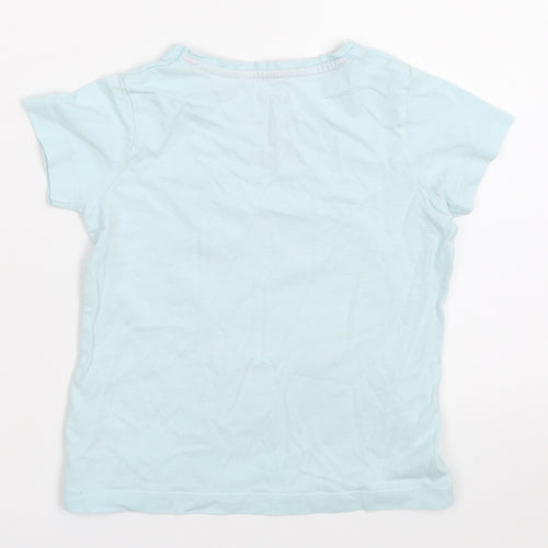 TU Girls Blue Solid  Top Pyjama Top Size 2-3 Years