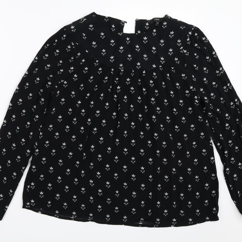 NEXT Womens Black   Basic Blouse Size 10