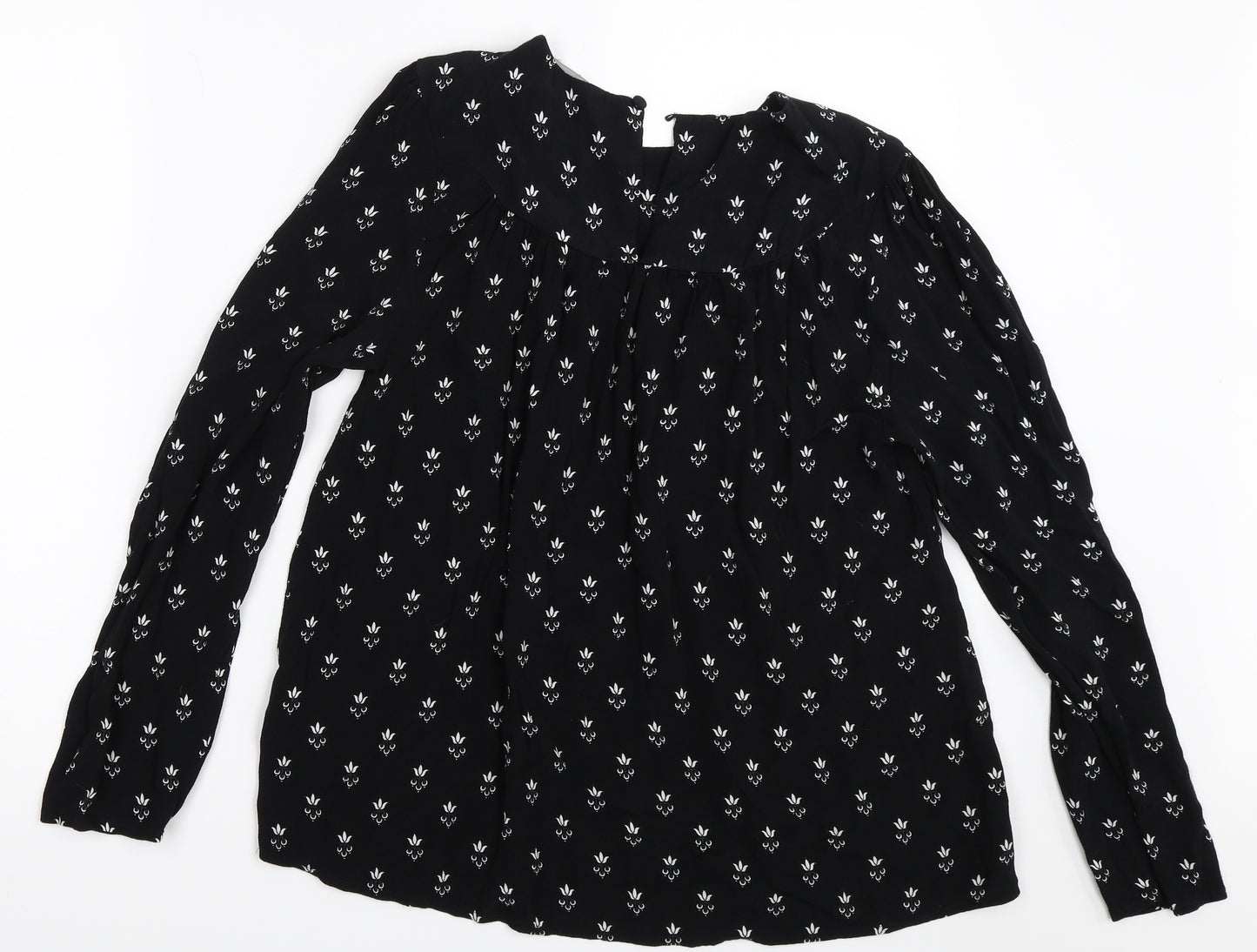 NEXT Womens Black   Basic Blouse Size 10