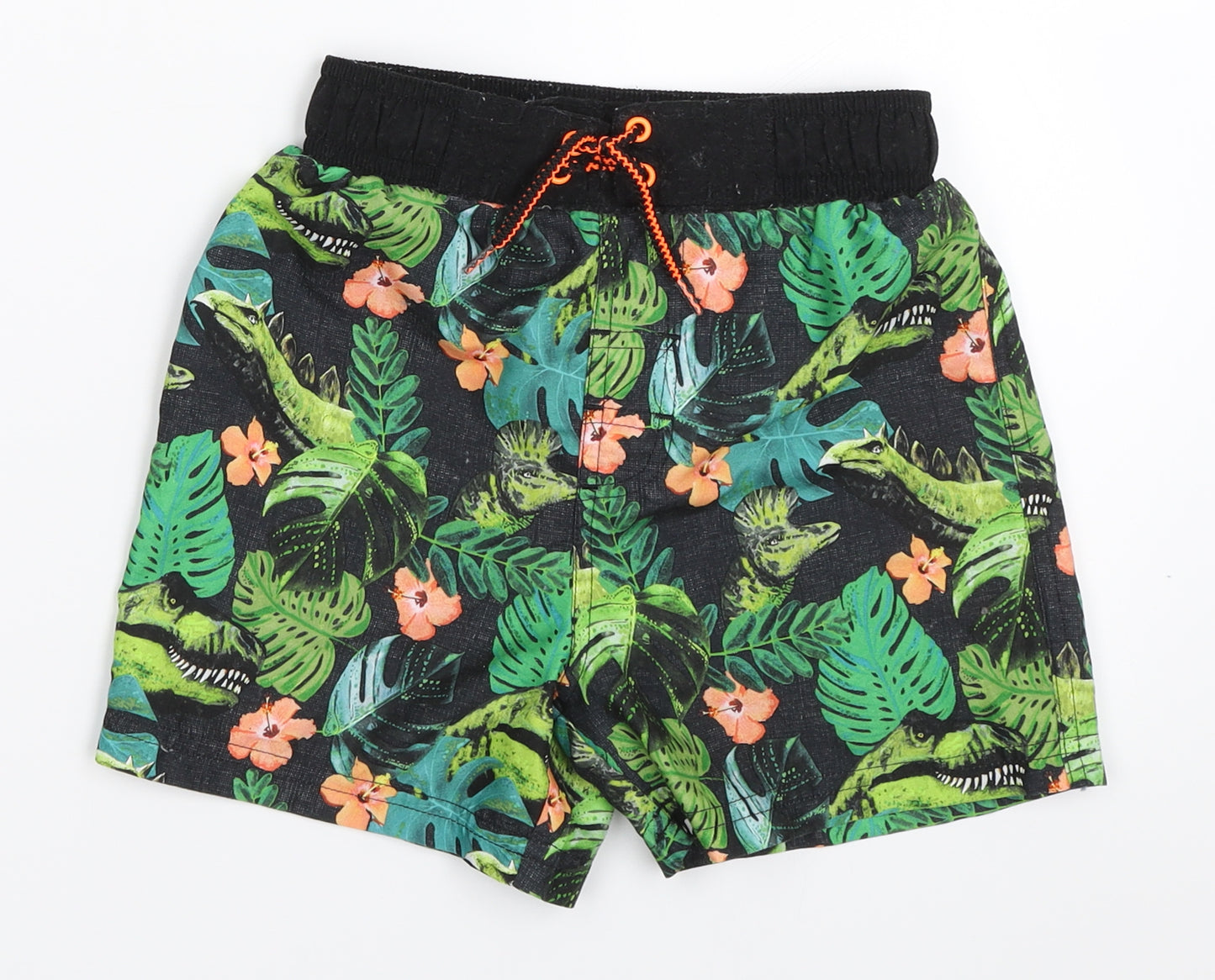 TU Boys Green   Bermuda Shorts Size 5 Years - swim shorts