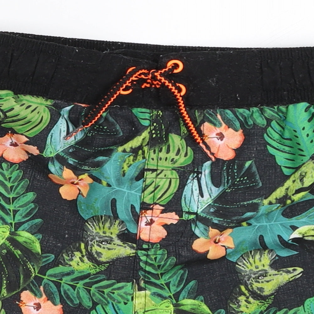 TU Boys Green   Bermuda Shorts Size 5 Years - swim shorts