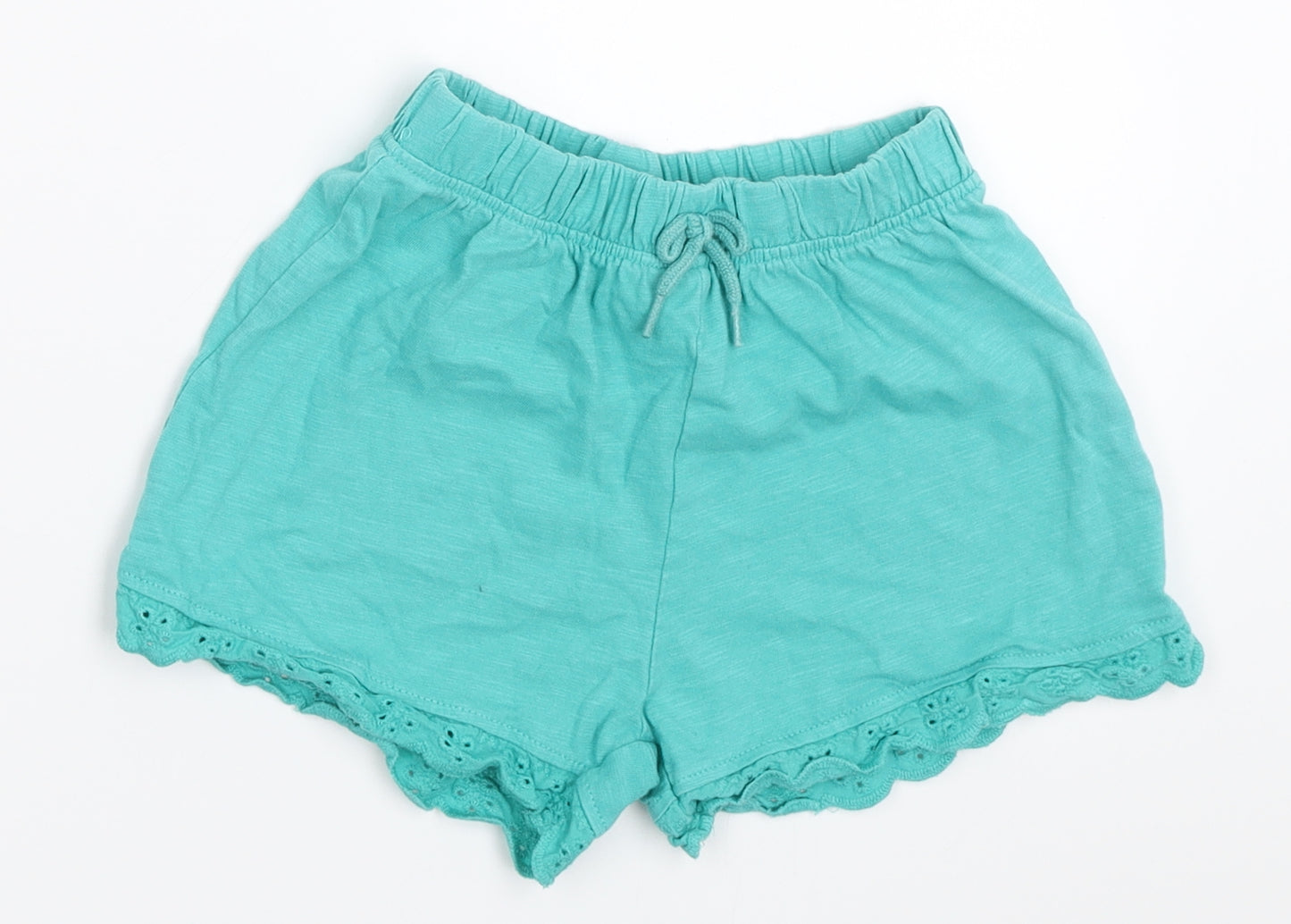 TU Girls Blue   Hot Pants Shorts Size 3-4 Years