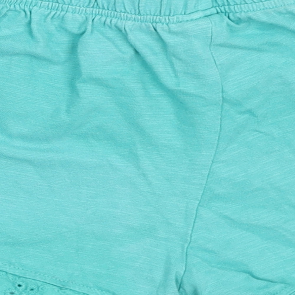 TU Girls Blue   Hot Pants Shorts Size 3-4 Years