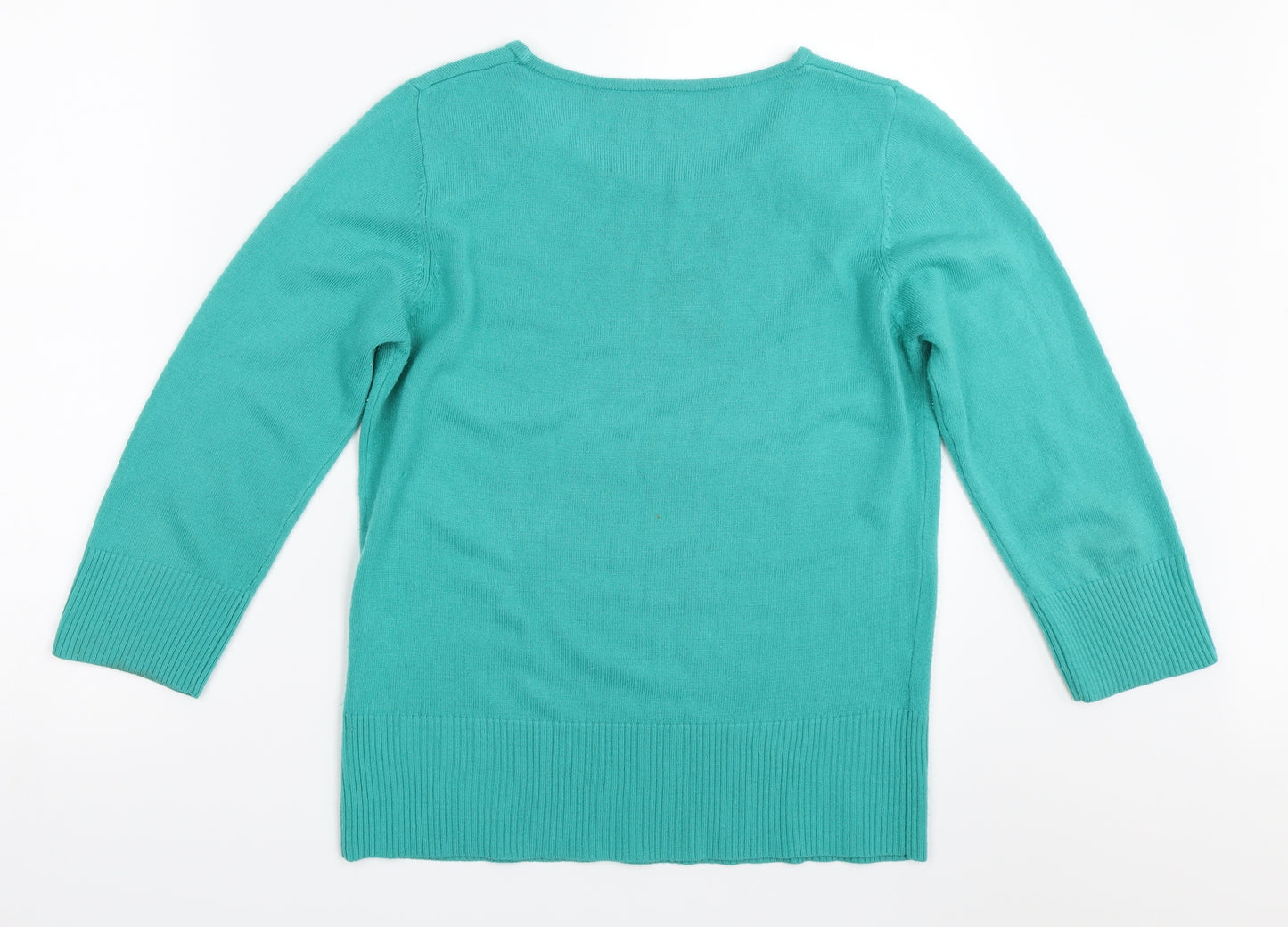 Preworn Womens Green   Pullover Jumper Size M