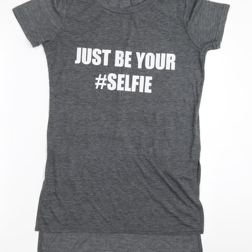 Atmosphere Womens Grey   Basic T-Shirt Size 8