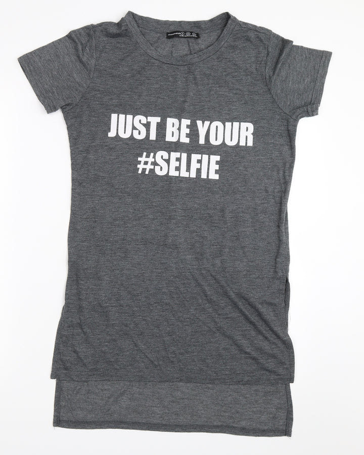 Atmosphere Womens Grey   Basic T-Shirt Size 8