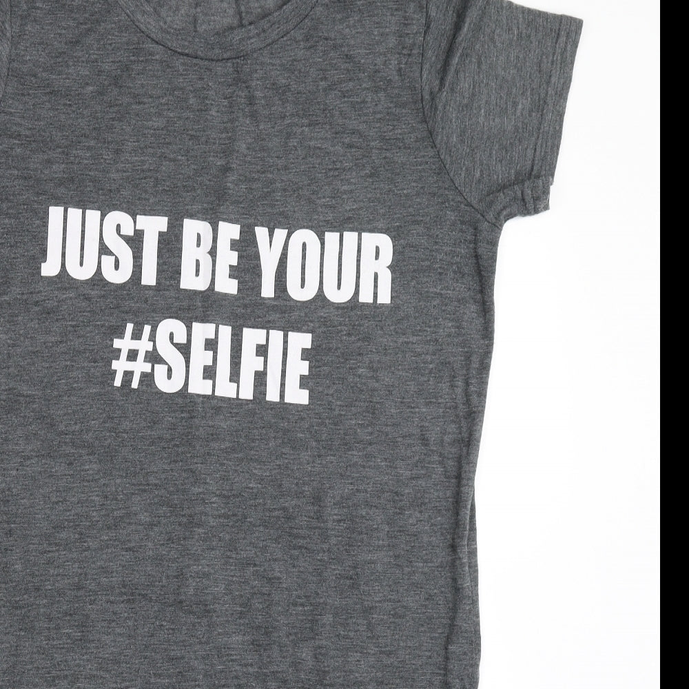 Atmosphere Womens Grey   Basic T-Shirt Size 8