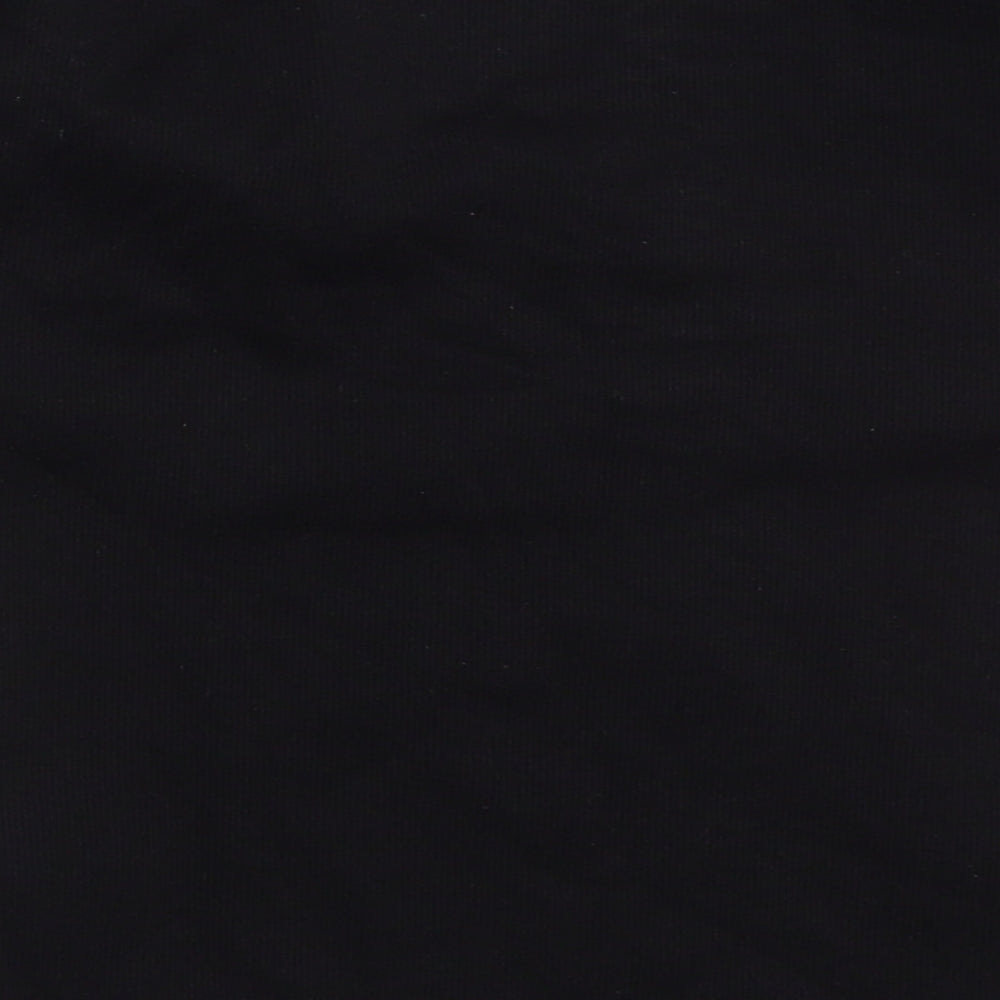 Primark Womens Black   Cropped T-Shirt Size 2XS