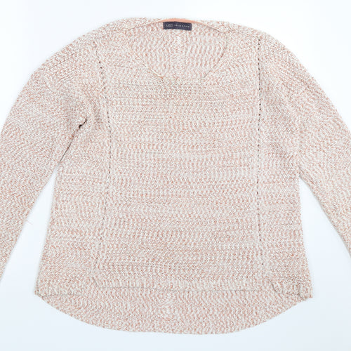 Marks and Spencer Womens Orange   Pullover Jumper Size 16