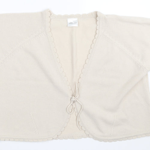 Being Casual Womens Beige   Cardigan Jumper Size 20
