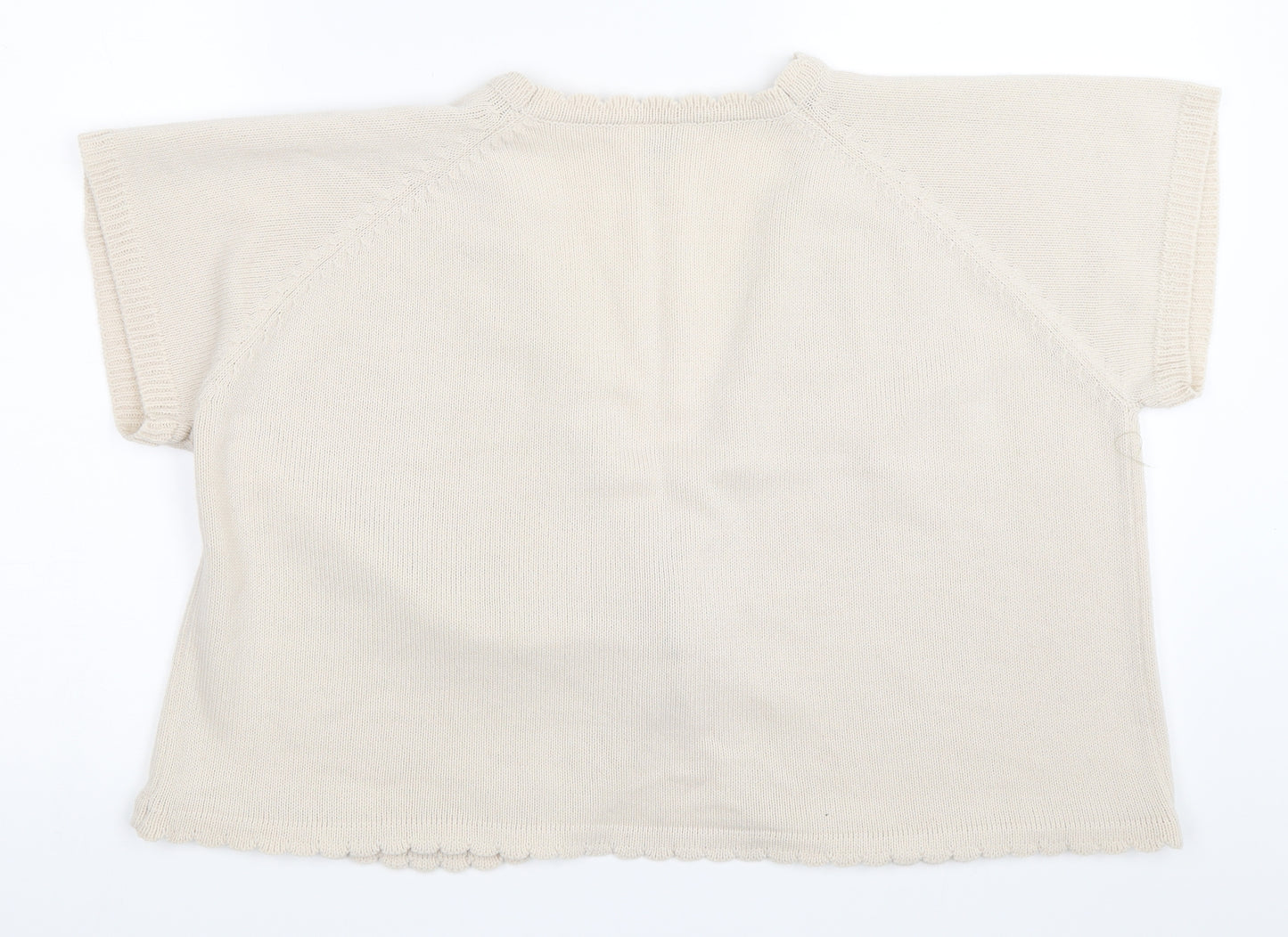 Being Casual Womens Beige   Cardigan Jumper Size 20
