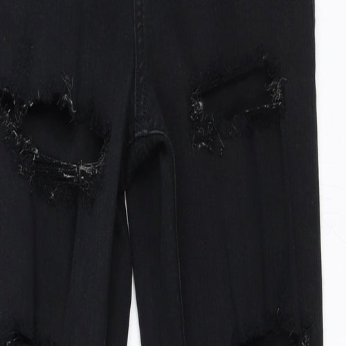 Topshop Womens Black  Denim Skinny Jeans Size 26 in L32 in - jamie jeans