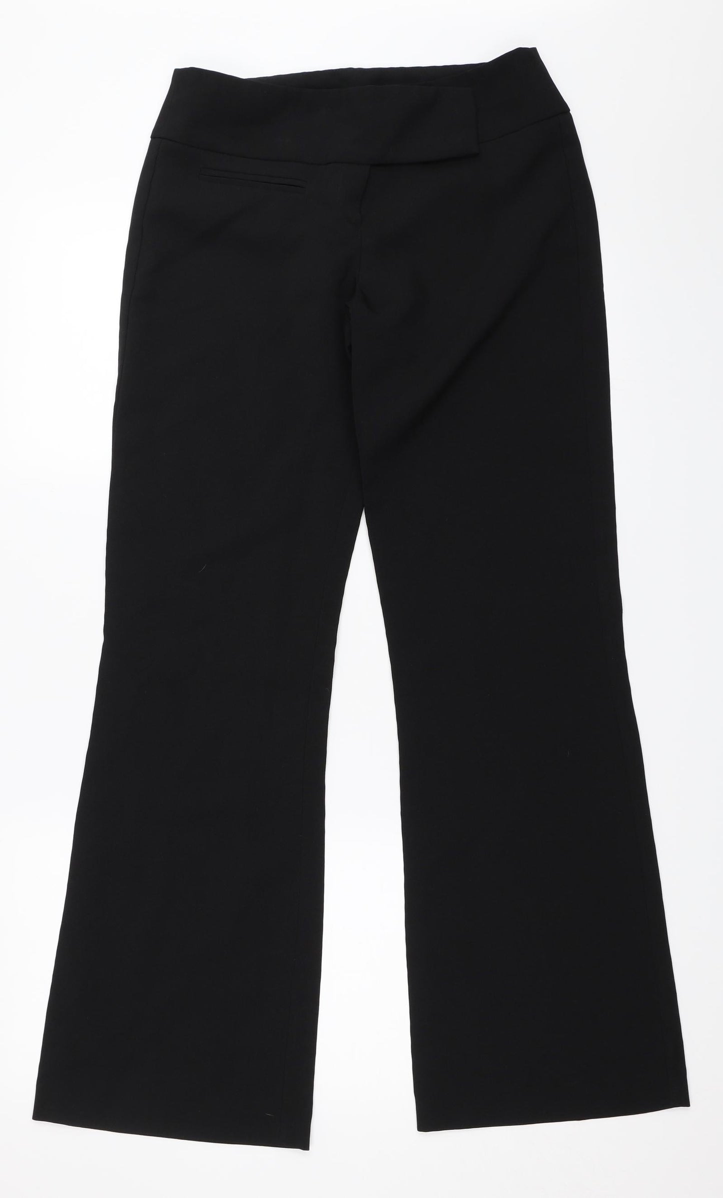 Preworn Womens Black   Trousers  Size 10 L31.5 in
