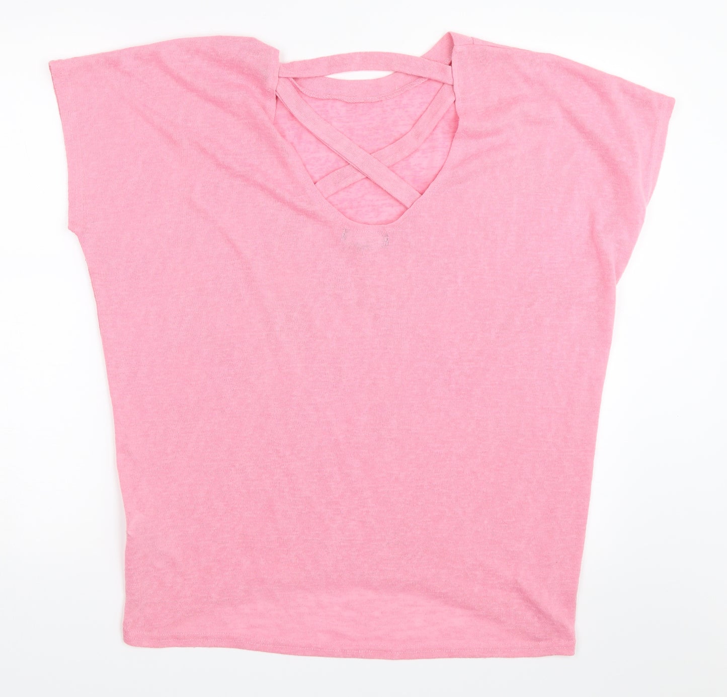 New Look Womens Pink   Basic T-Shirt Size M